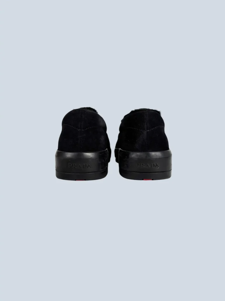 Sneakers in suede con fodera, 35.5., foto 4 di 6