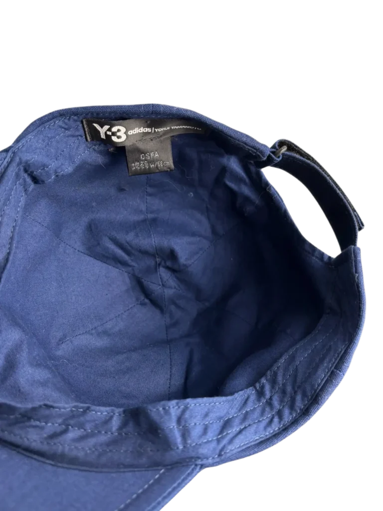 By Yohji Yamamoto, cappello da baseball in cotone., foto 5 di 6
