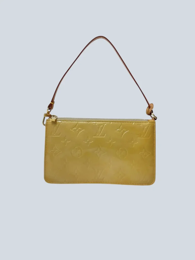 Pochette Lexington in vernice Monogram.