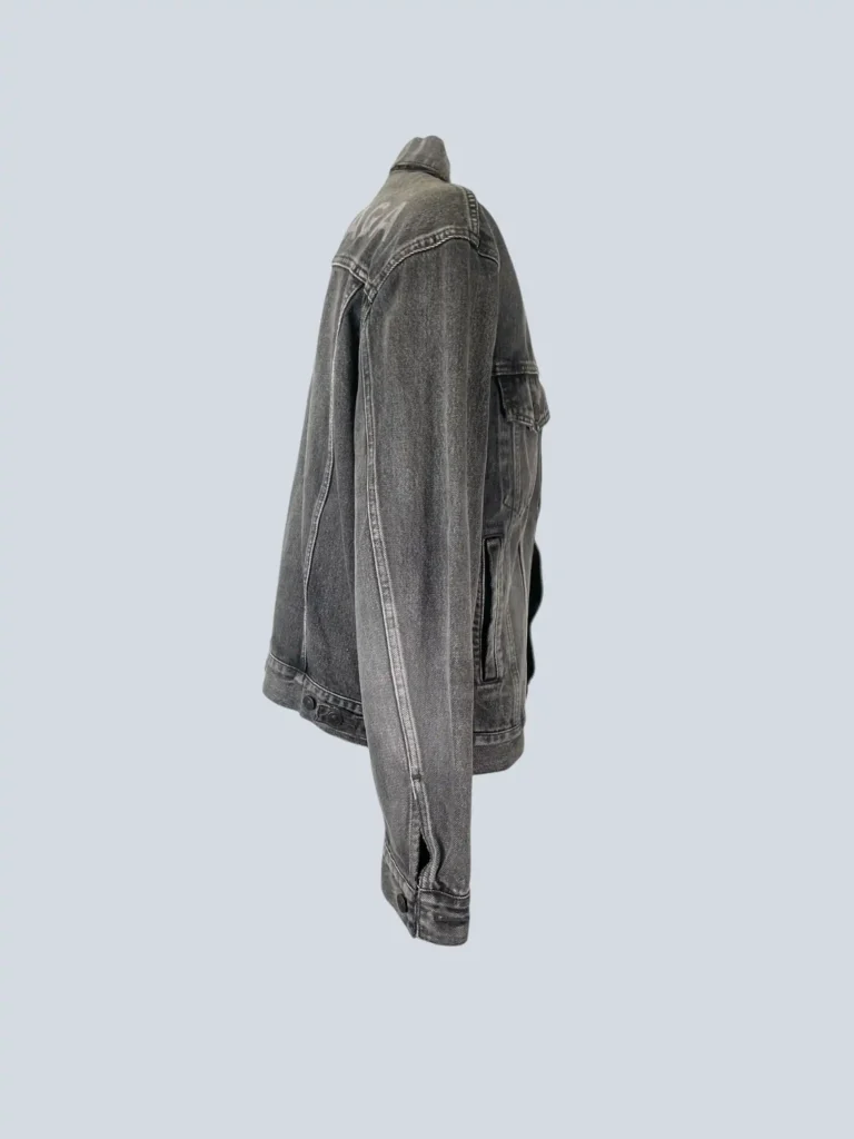 Giacca in denim con maxi logo, 46fr., foto 3 di 8
