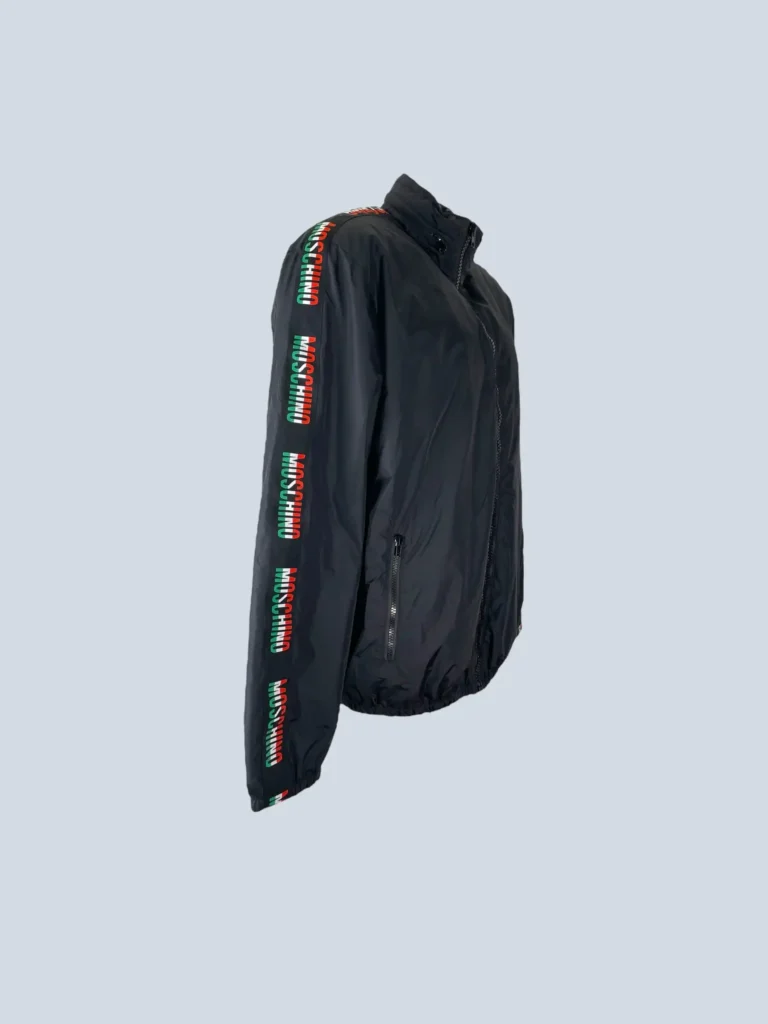 Couture, giacca in nylon con bande logo, 50., foto 2 di 5