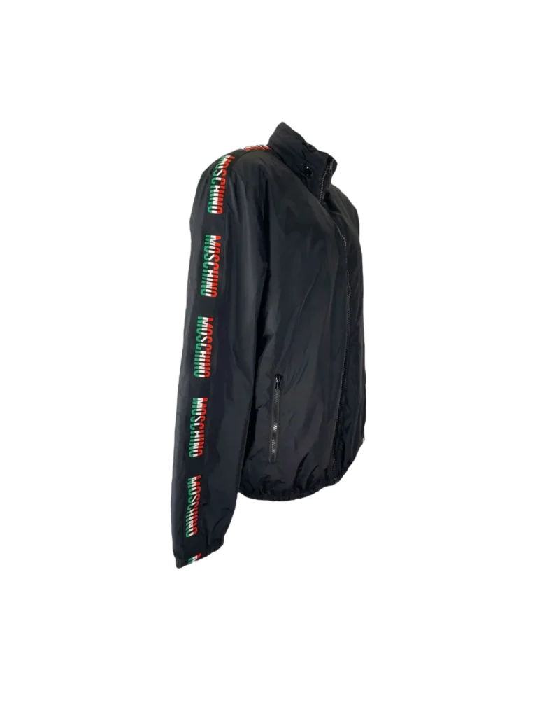 Couture, nylon jacket with logo stripes, 50., photo 2 of 5