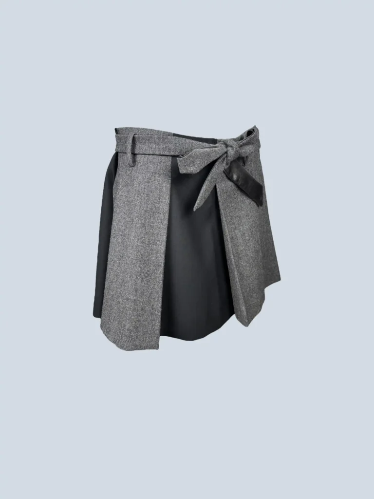 Wool ruffled mini skirt, 40., photo 2 of 6