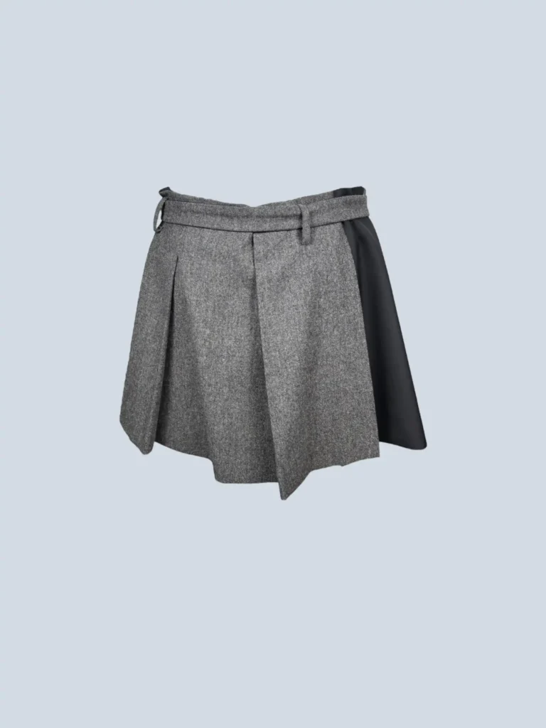 Wool ruffled mini skirt, 40., photo 4 of 6
