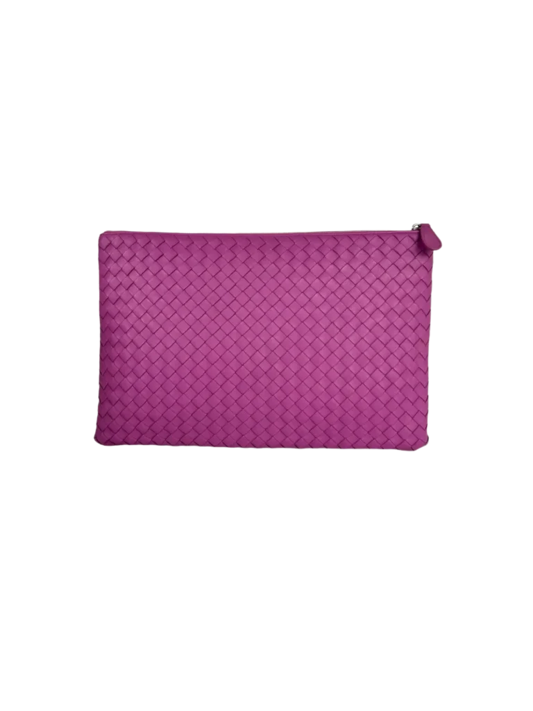 Pochette in pelle intrecciata., foto 4 di 11