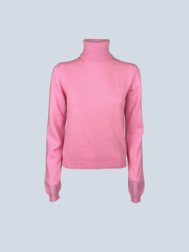 Cashmere turtleneck, 42.
