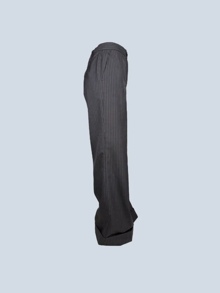 Pantaloni gessati in lana, 44., foto 2 di 4