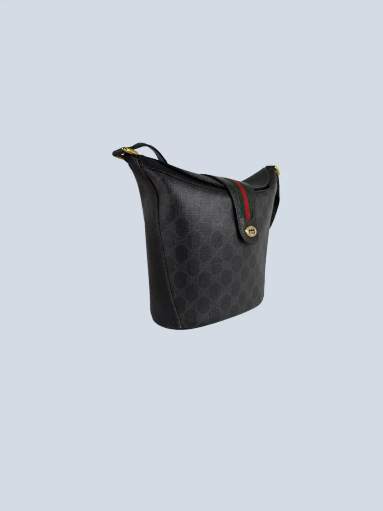 Monogram coated canvas shoulder bag, photo 2 of 11