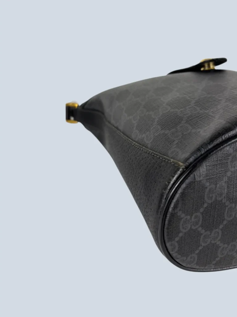 Monogram coated canvas shoulder bag, photo 6 of 11