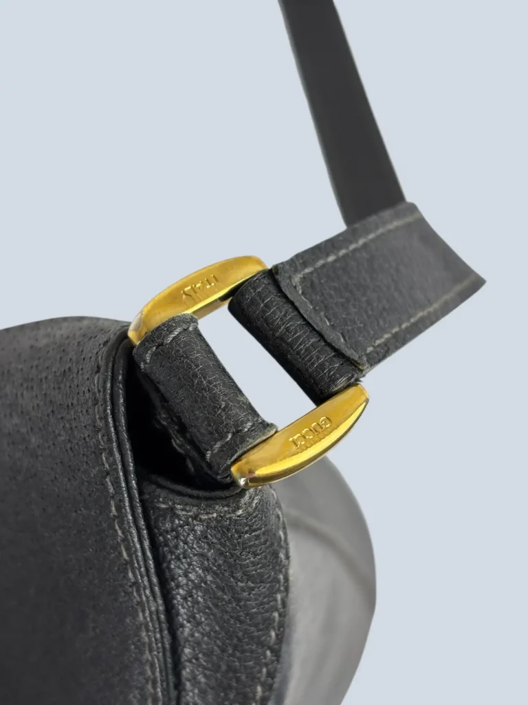 Monogram coated canvas shoulder bag, photo 8 of 11
