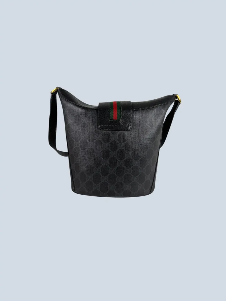 Monogram coated canvas shoulder bag, photo 4 of 11