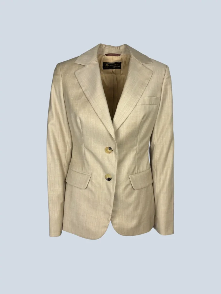 Blazer monopetto in lana, 40.