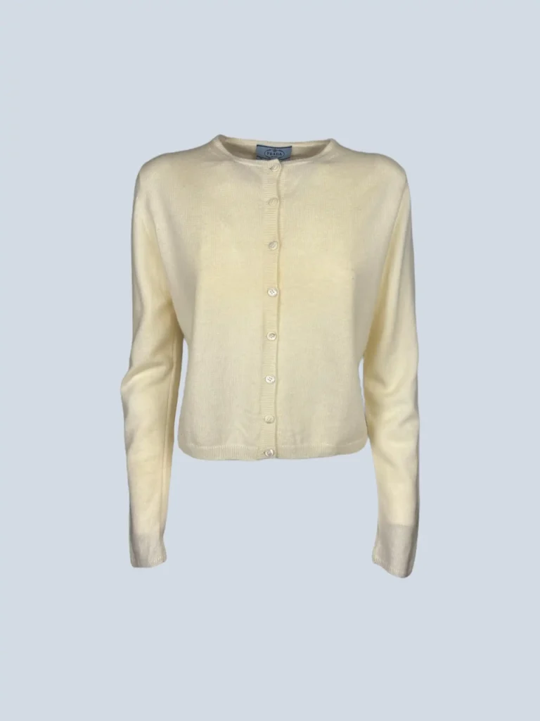 Cardigan in cachemire, 44.