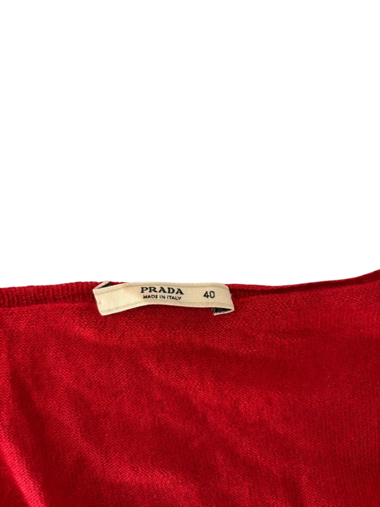 Maglione con scollo V in cachemire., foto 4 di 5
