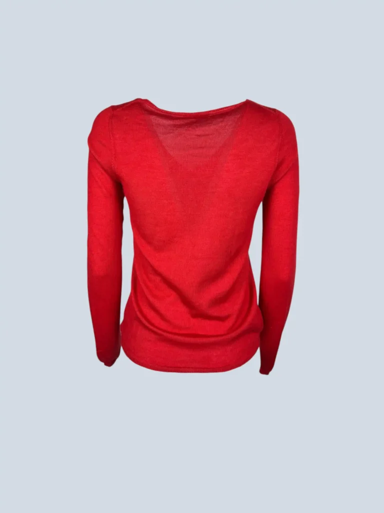 Cashmere V-neck sweater, 40., photo 3 of 5