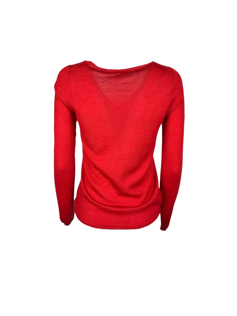 Maglione con scollo V in cachemire., foto 3 di 5