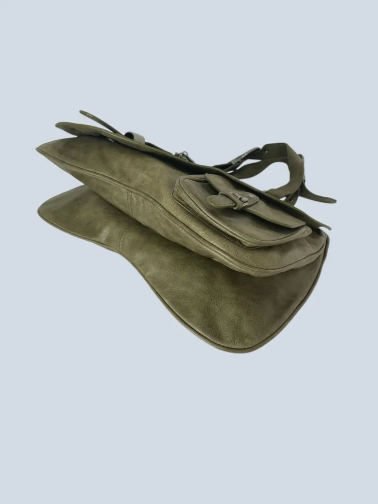 By John Galliano, borsa a spalla Gaucho in pelle., foto 6 di 13