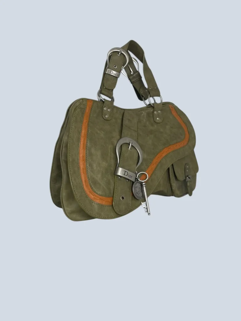 By John Galliano, borsa a spalla Gaucho in pelle., foto 2 di 13