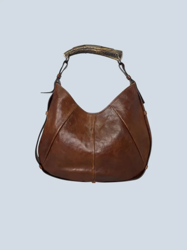 Borsa a spalla Mombasa Medium in pelle.