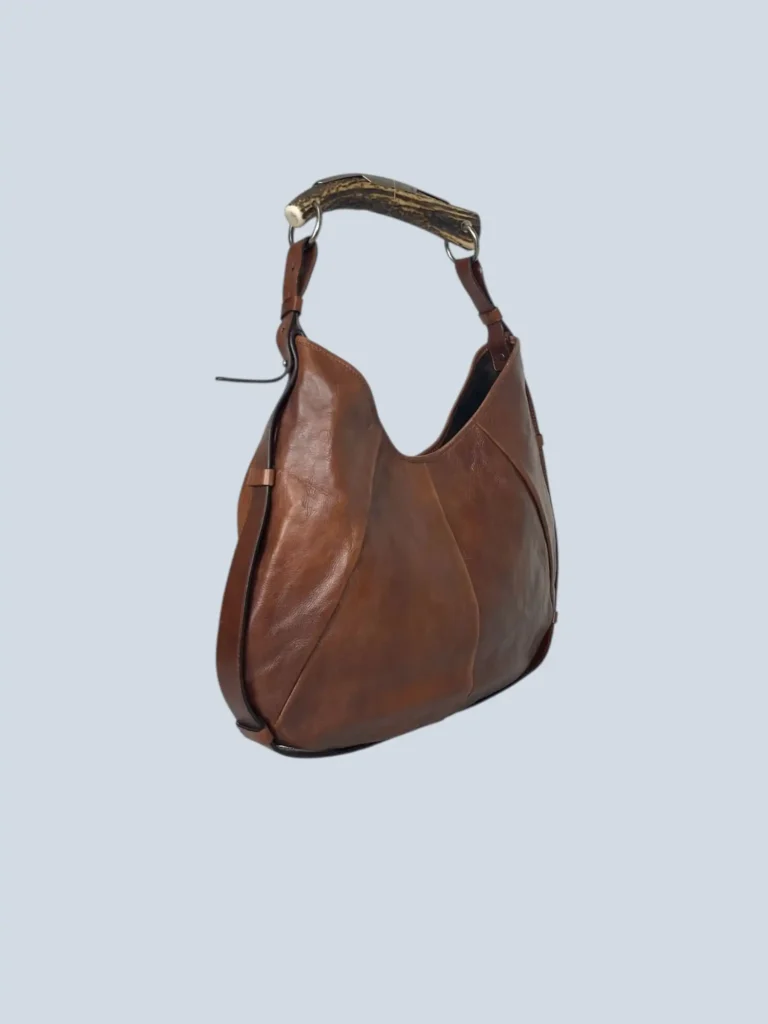 Borsa a spalla Mombasa Medium in pelle., foto 2 di 14