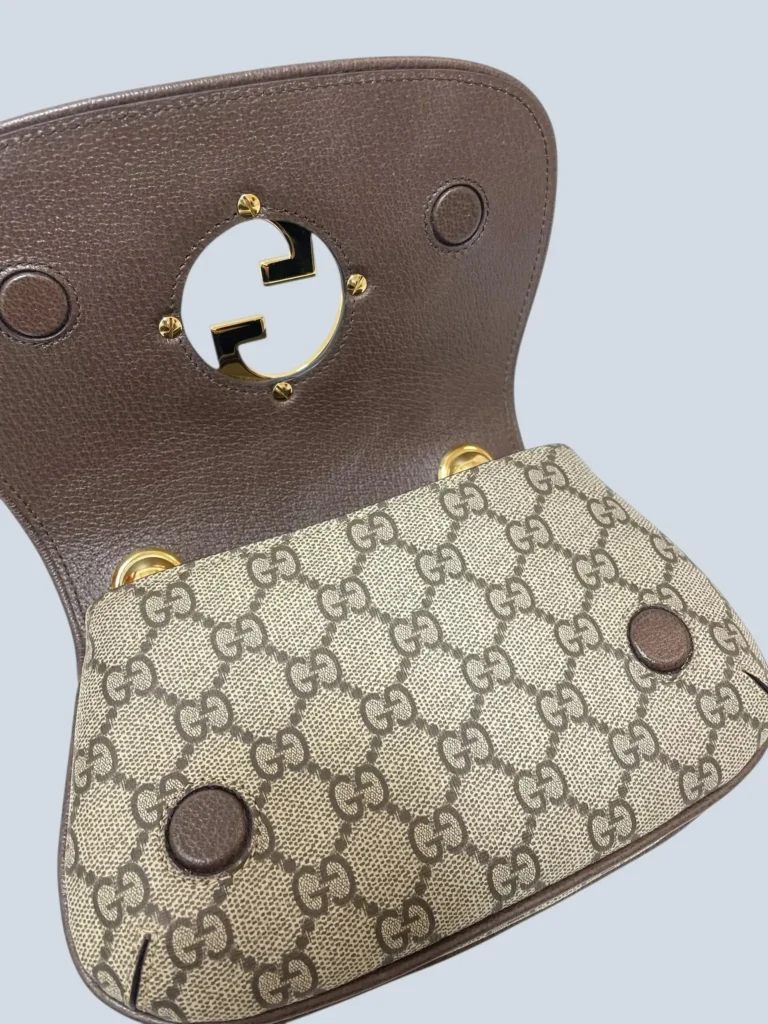 Blondie Small Monogram canvas and leather bag, photo 7 of 13