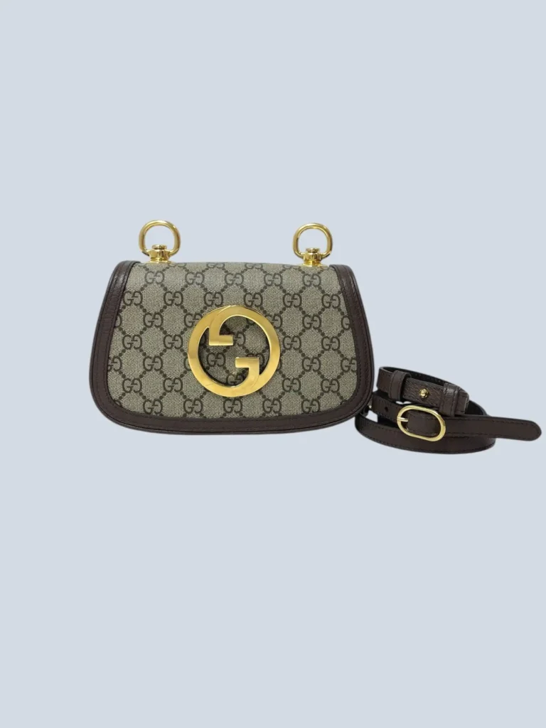 Blondie Small Monogram canvas and leather bag.