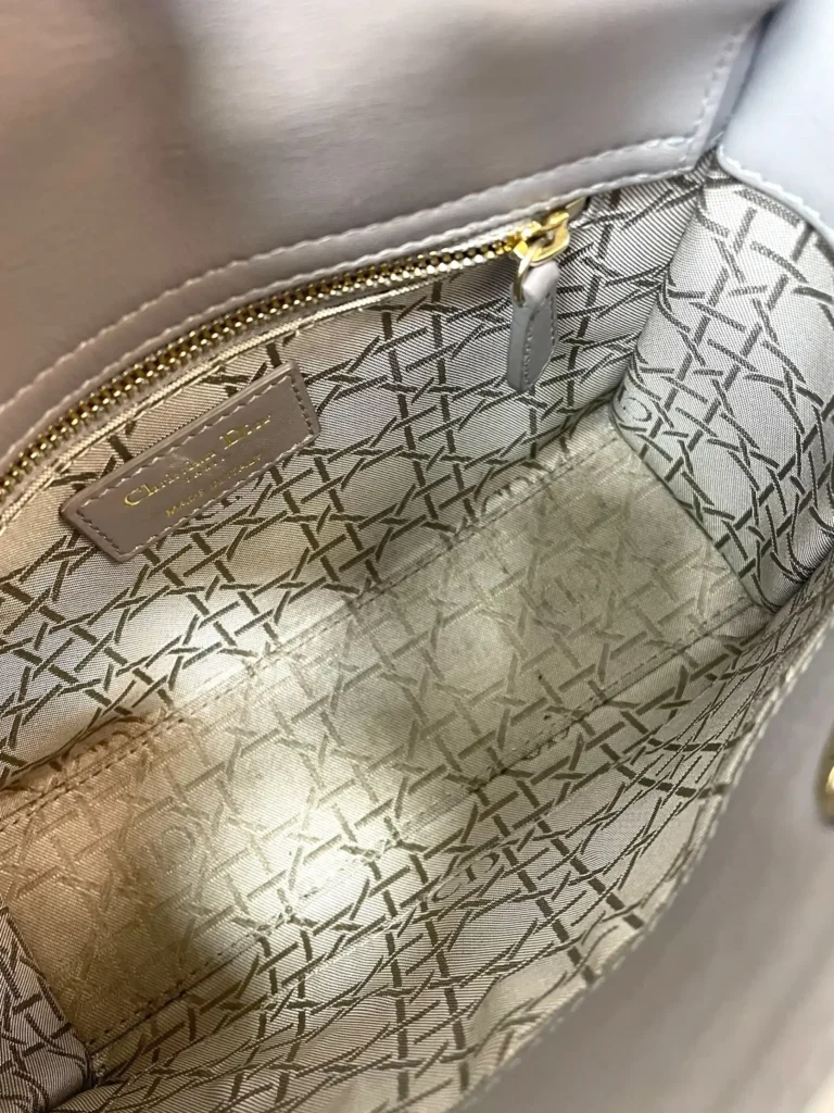 Borsa piccola Lady Dior My ABCDior in pelle Cannage., foto 12 di 18