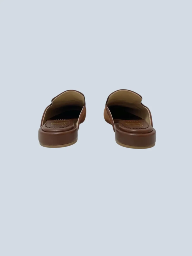 Slippers Navy Coolito in suede e pelle, 37,5., foto 4 di 5