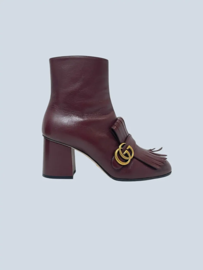 Stivaletti Marmont in pelle, 40,5.