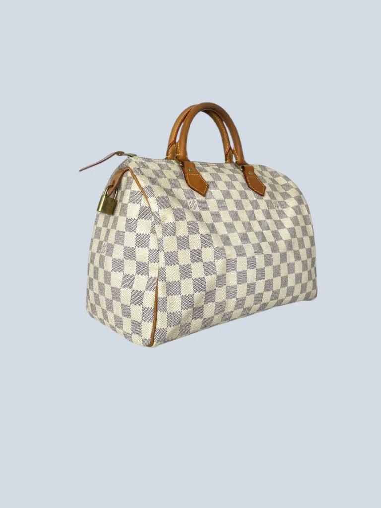 Speedy 30 Damier Azur handbag, photo 2 of 11