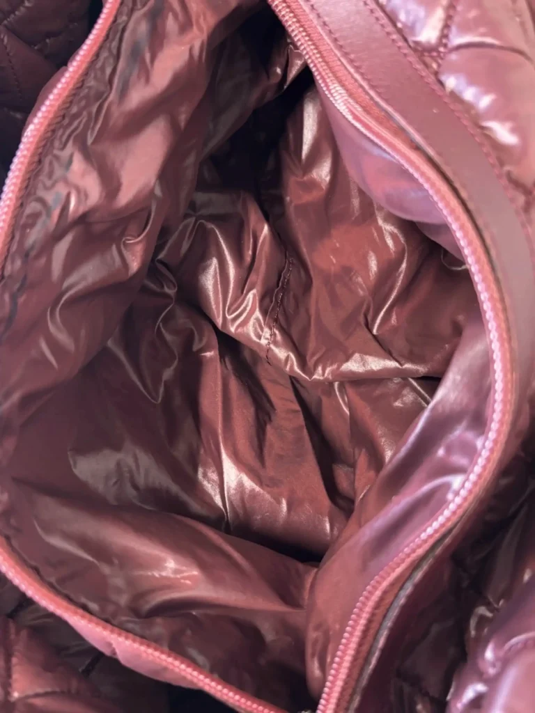 Borsa a spalla Coco Cocoon in nylon trapuntato., foto 8 di 16
