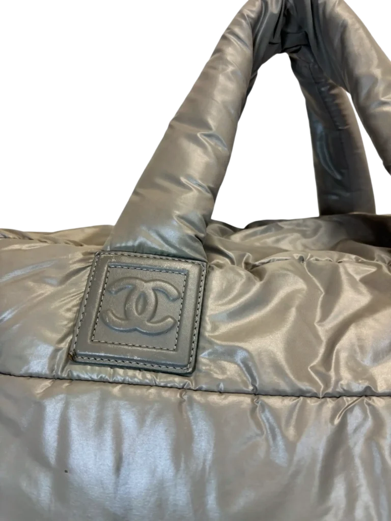 Borsa a spalla Coco Cocoon in nylon trapuntato., foto 12 di 16
