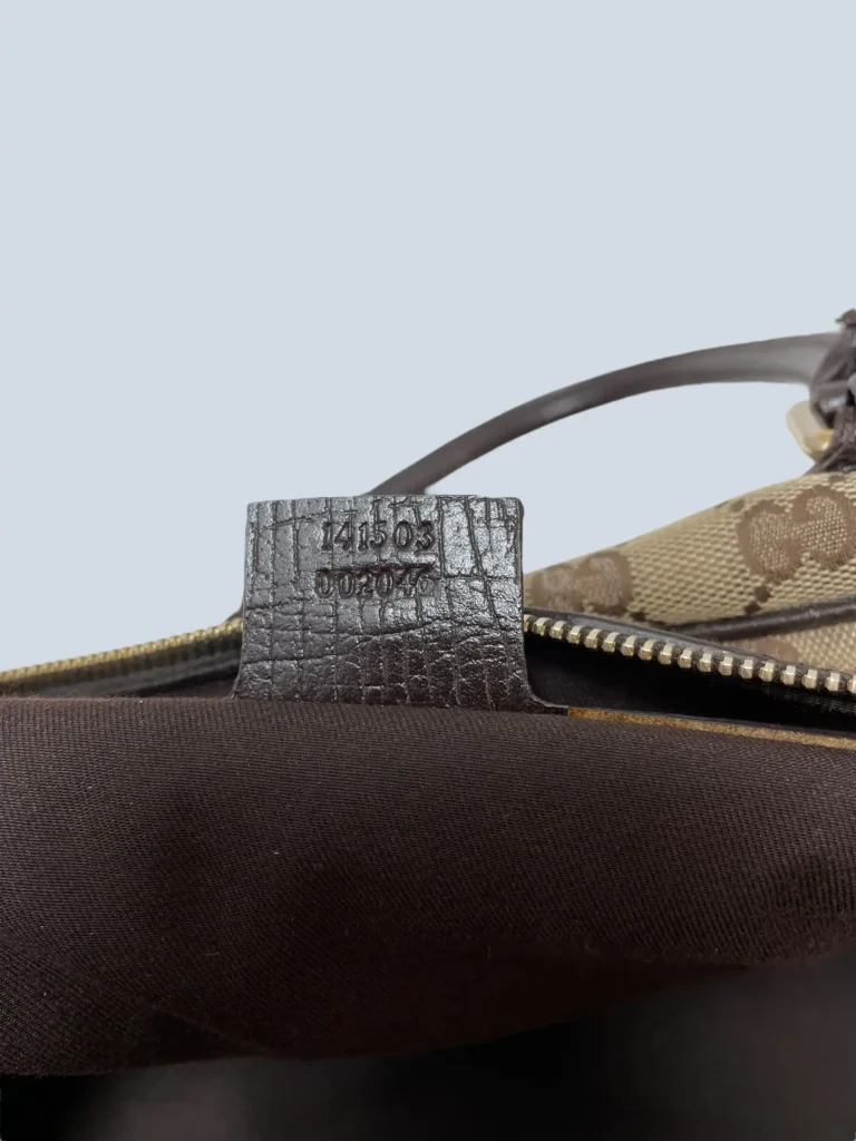 Hasler Horsebit Monogram canvas and leather shoulder bag, photo 10 of 12