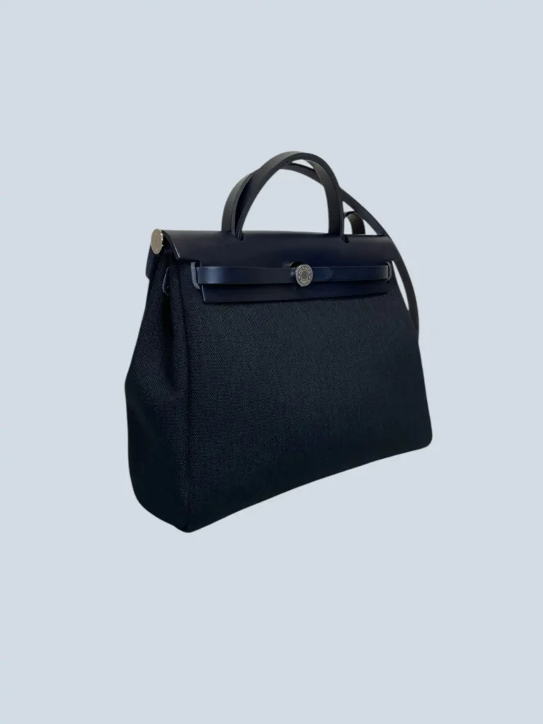 Borsa Herbag 31 Retourné in tela e pelle., foto 2 di 15