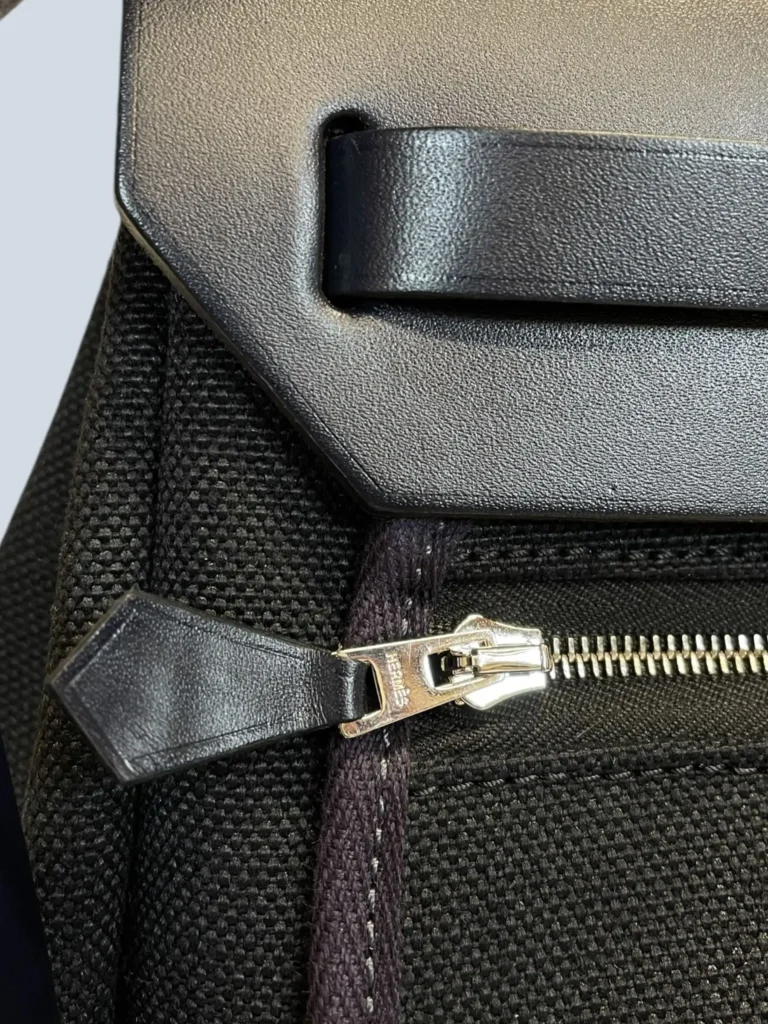 Borsa Herbag 31 Retourné in tela e pelle., foto 14 di 15
