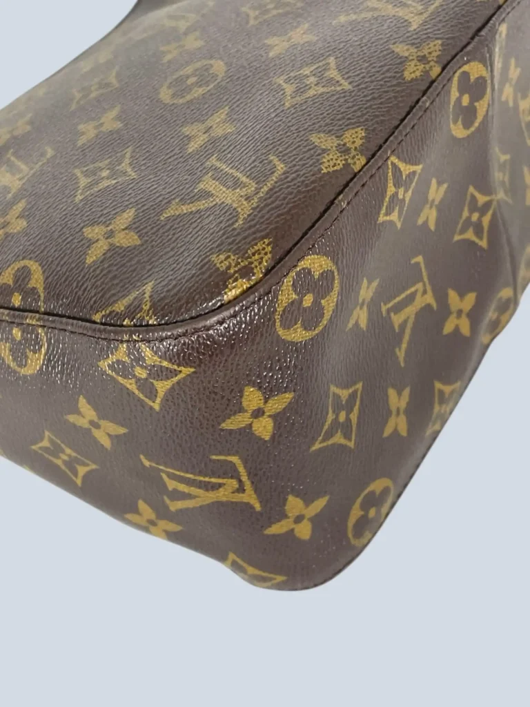 Looping MM Monogram canvas shoulder bag, photo 5 of 11