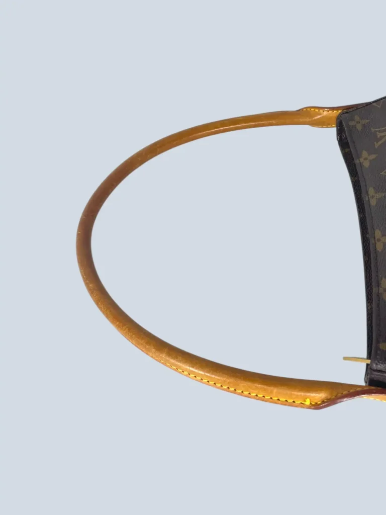 Looping MM Monogram canvas shoulder bag, photo 9 of 11