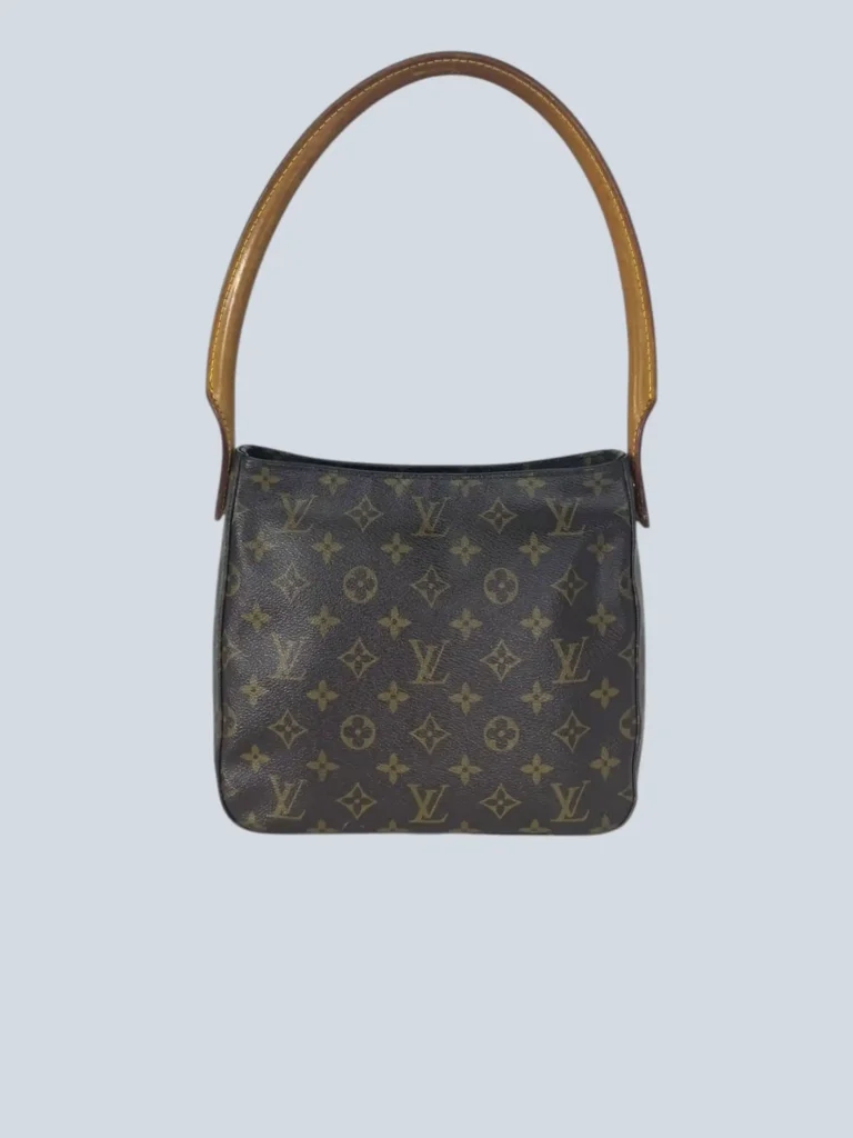 Looping MM Monogram canvas shoulder bag, photo 3 of 11