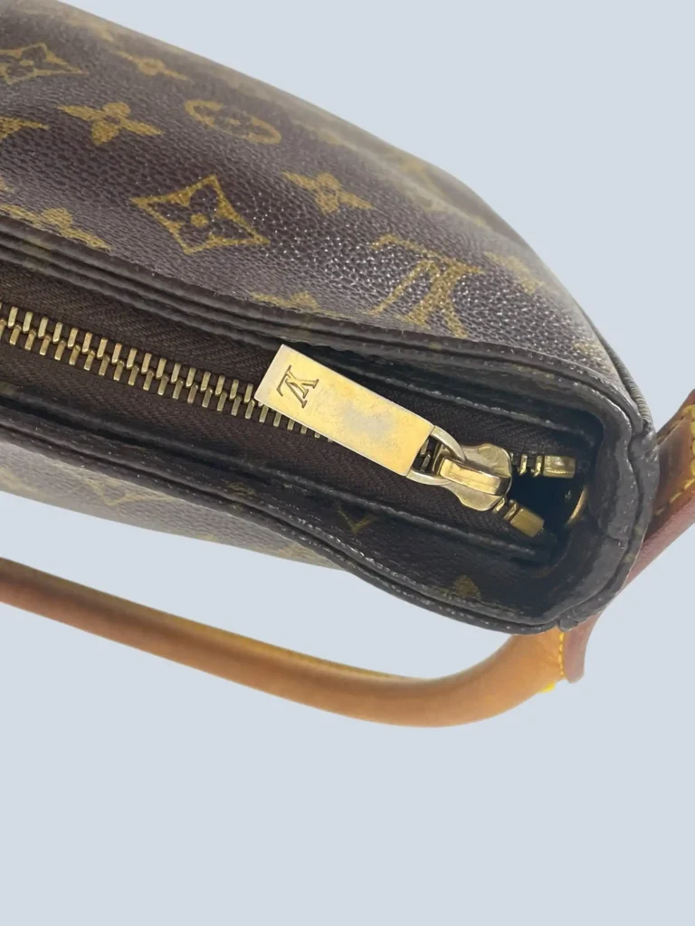 Looping MM Monogram canvas shoulder bag, photo 10 of 11