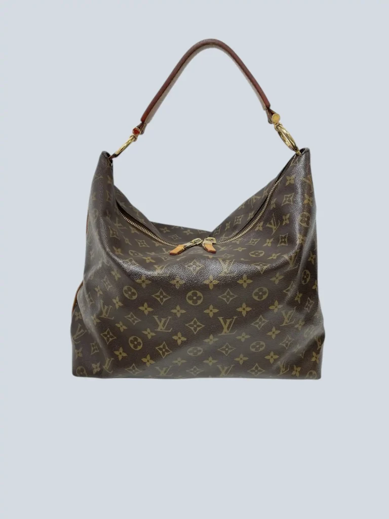 Sully MM Monogram canvas shoulder bag.