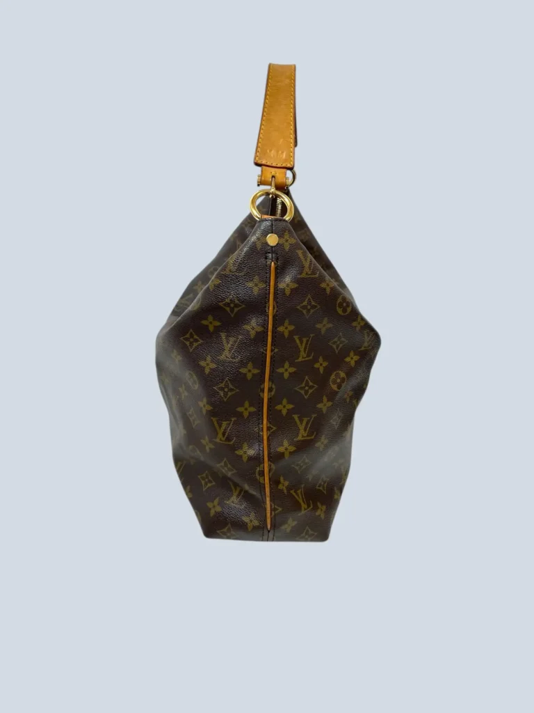 Sully MM Monogram canvas shoulder bag, photo 3 of 17