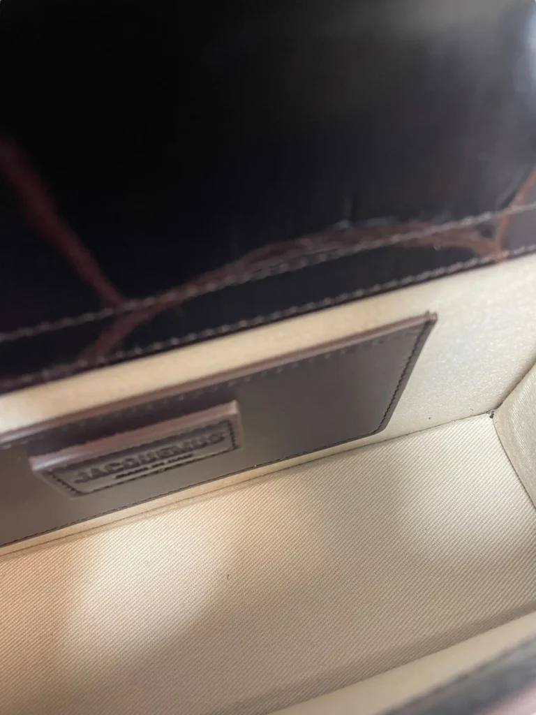 Borsa a tracolla Le Grand Bambino in pelle stampa coccodrillo., foto 7 di 8