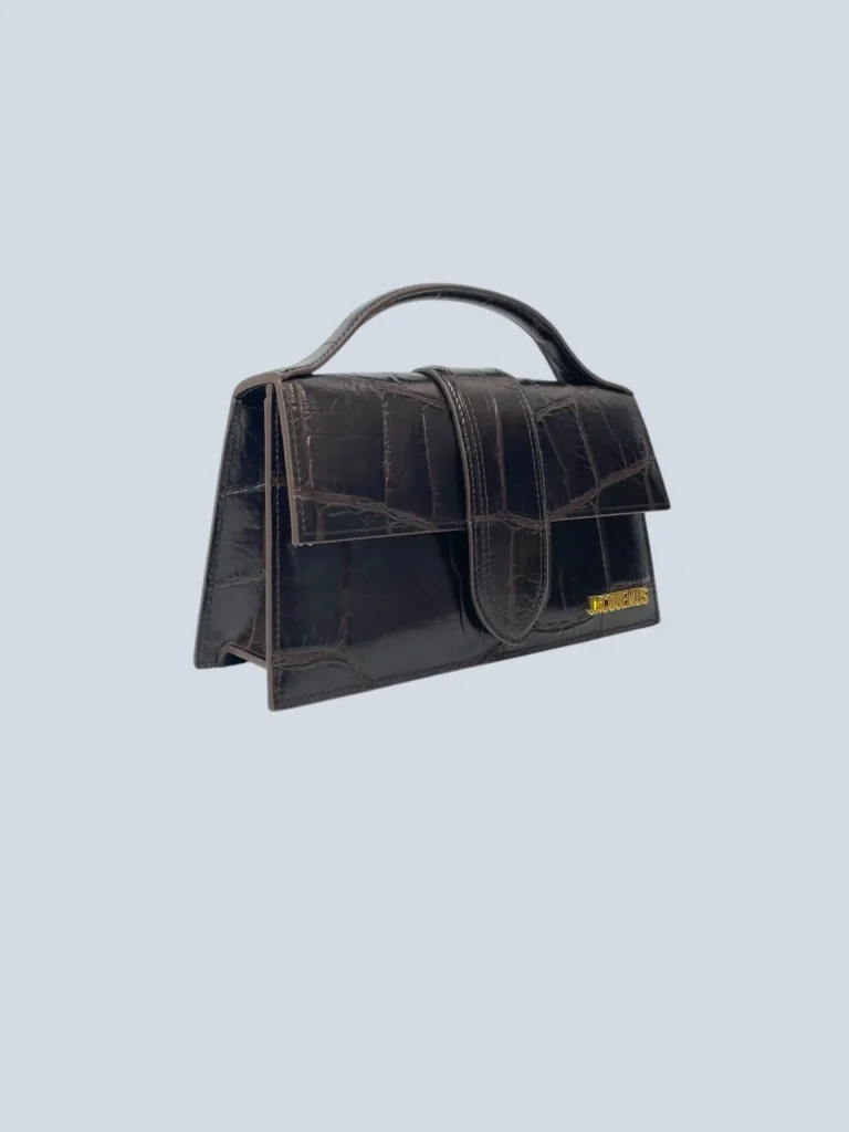 Borsa a tracolla Le Grand Bambino in pelle stampa coccodrillo., foto 2 di 8
