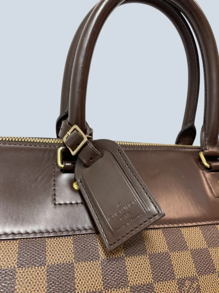Borsa da viaggio Greenwich PM in tela Damier Ebène., foto 12 di 21