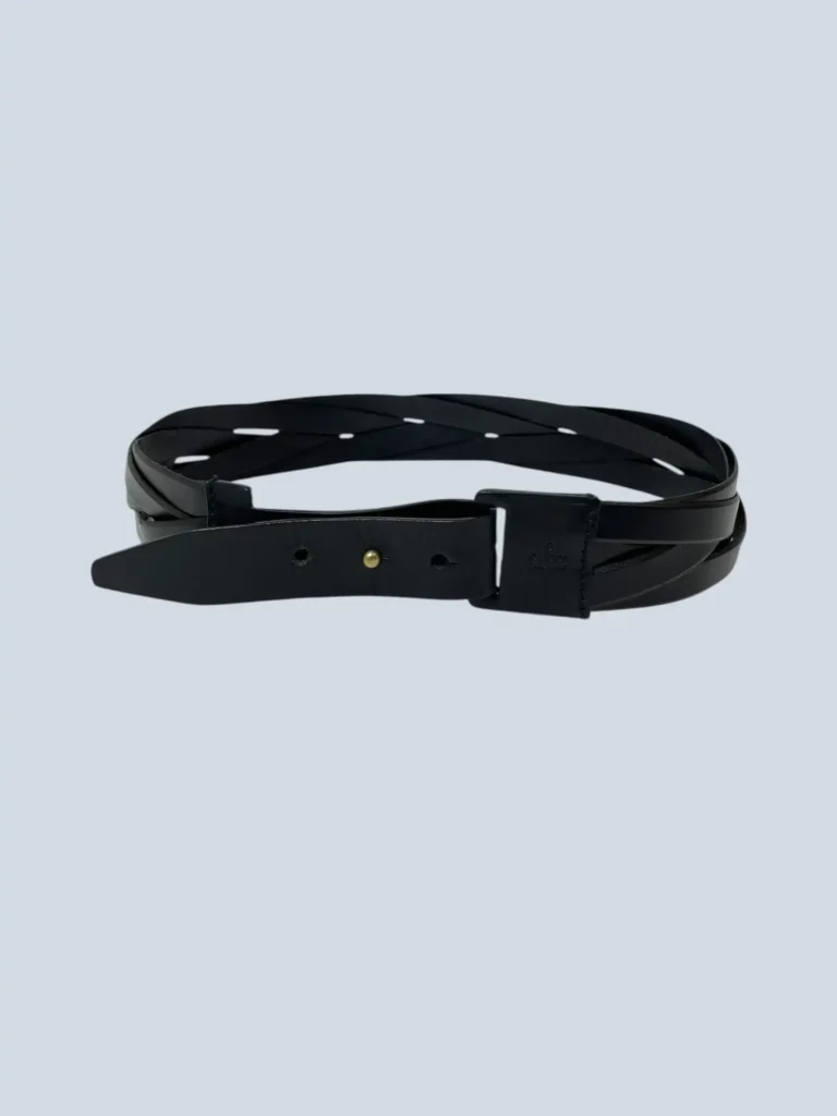 By Tom Ford, braided leather belt, 75.