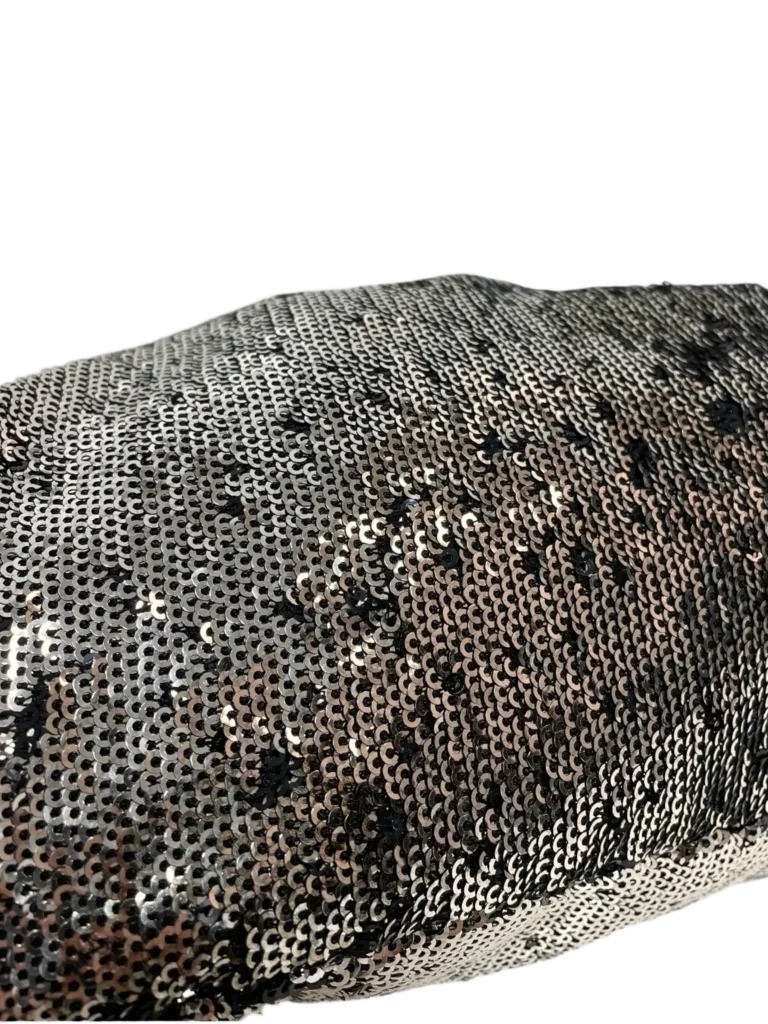 Clutch con paillettes e chiusura Teschi metallo., foto 6 di 12