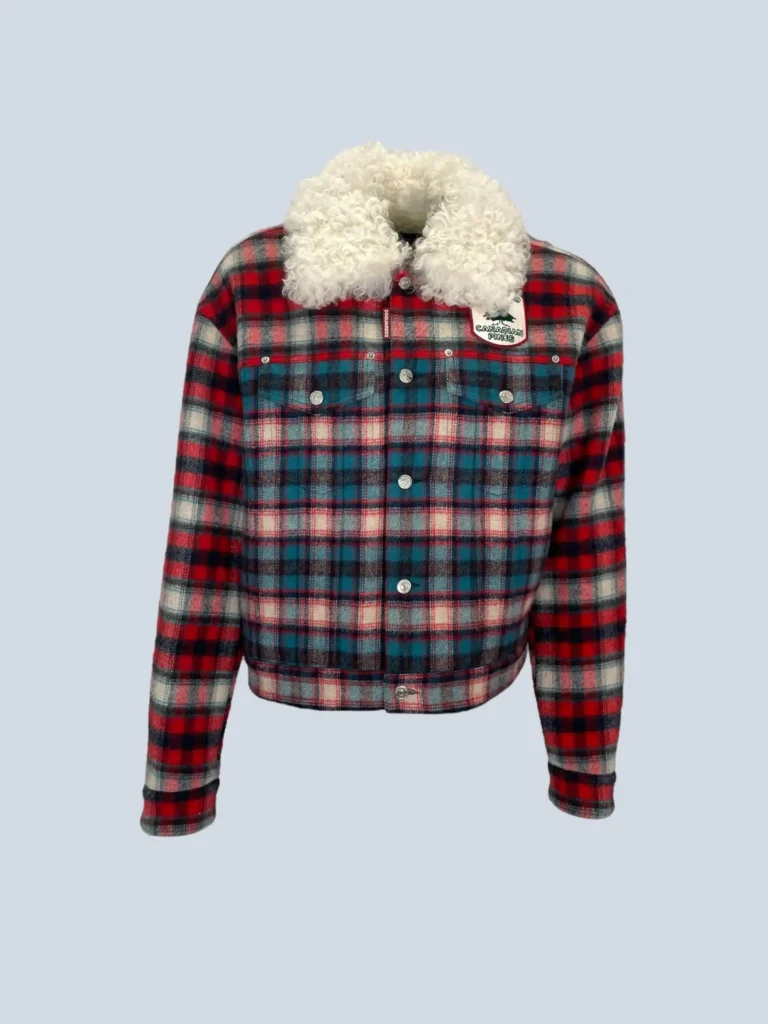 Giacca in lana Check, 48.