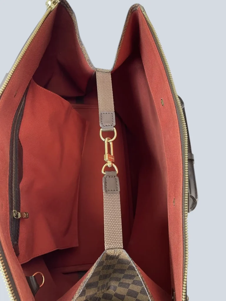 Borsa da viaggio Greenwich PM in tela Damier Ebène., foto 10 di 21