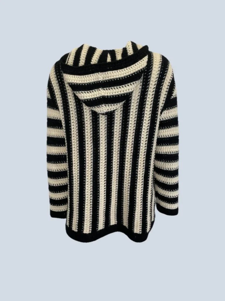 Cardigan con cappuccio in lana, S., foto 3 di 7