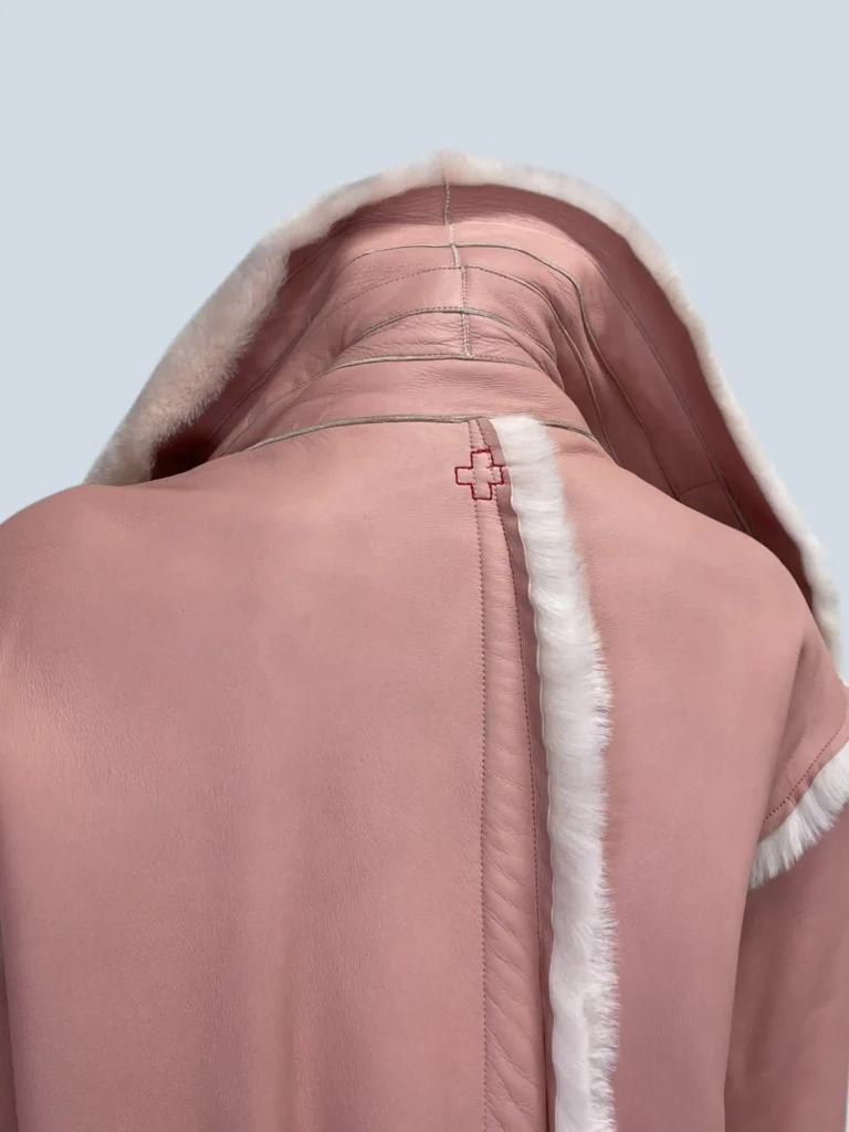 Leather and shearling jacket, 44., photo 4 of 6